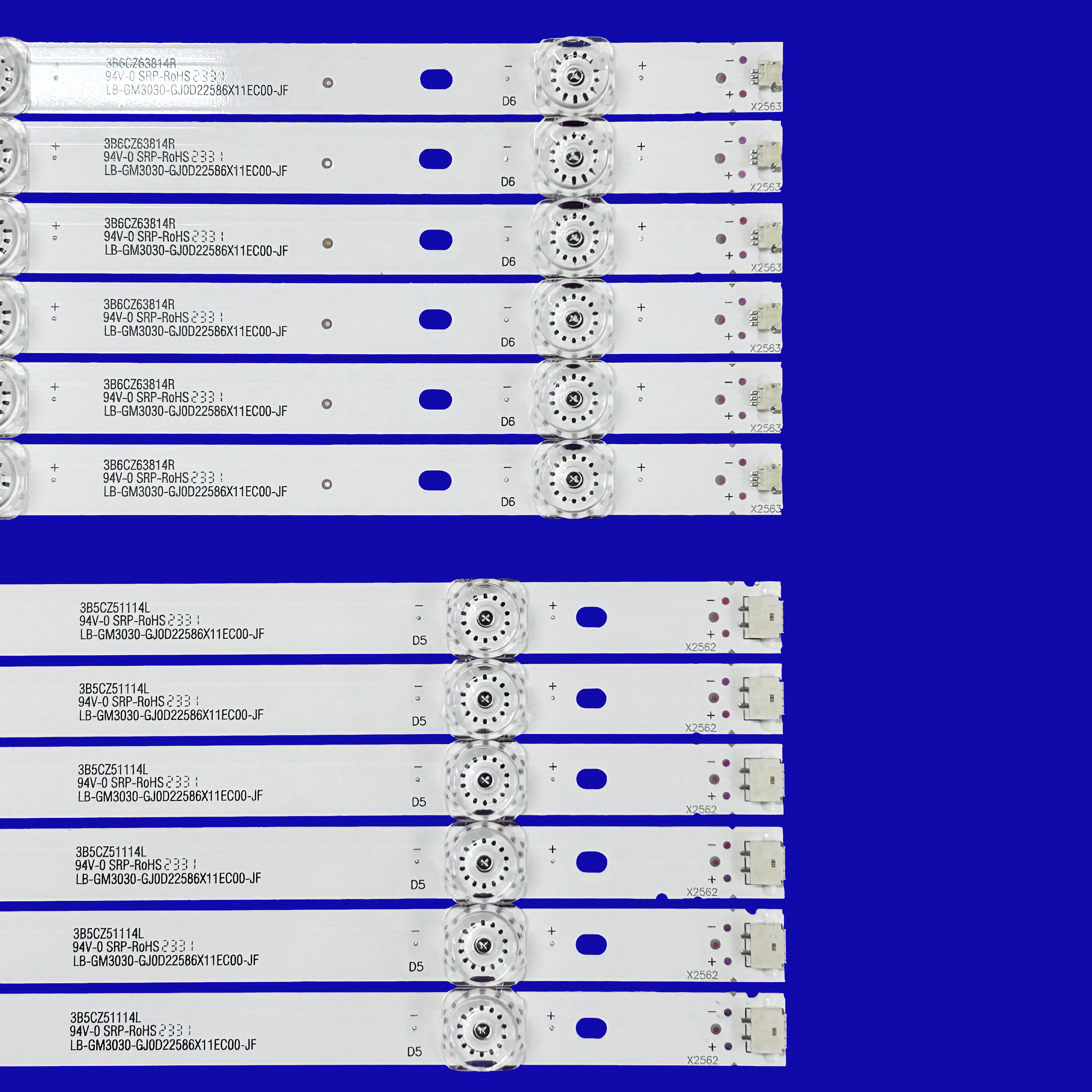 

Светодиодная лента для подсветки телевизора 58 дюймов LB-GM3030-GJ0D22586X11PC19-L-T 58PUS8105/12 58PUS7855/12 58PUF7695/T3 58PUS7805/12 58PUS7304