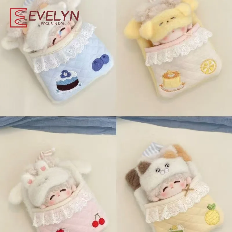 

Комплект одежды для куклы-спальника Evelyn 10 см в стиле Kawaii Animal Cake для персонажей Love and Deepspace