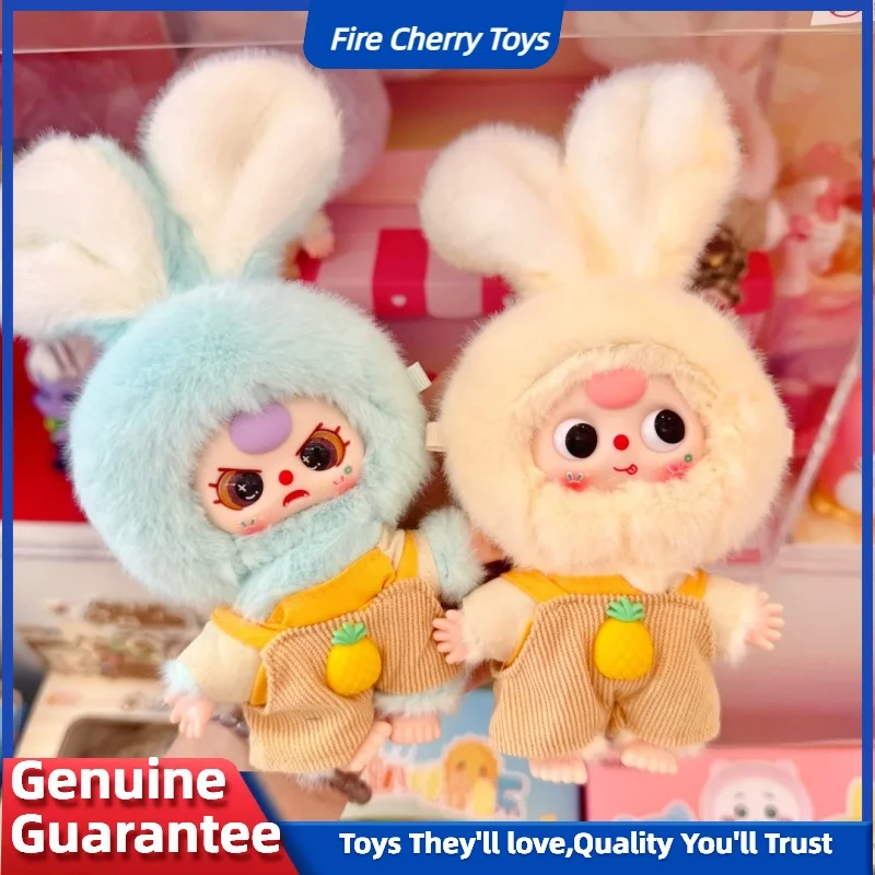 

Genuine Baby Three Mini Macaron Little Rabbit Series Vinyl Blind Box Tide Play Ornament Pendant Creative Cute Doll Toy Girl Gift