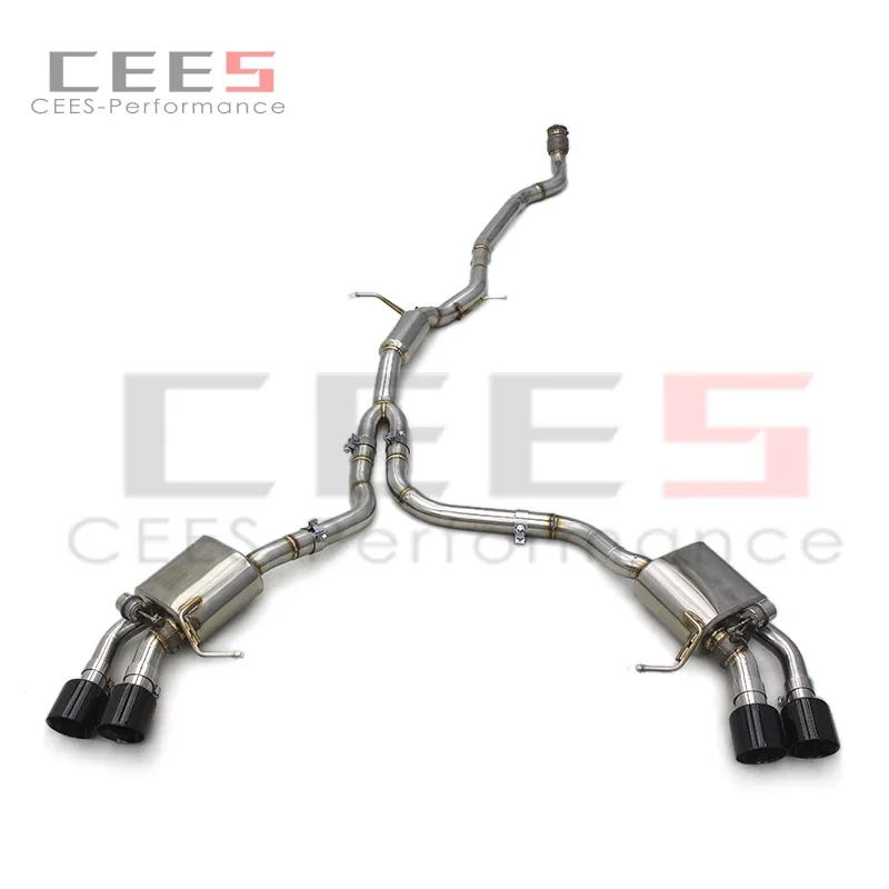 

CEES Stainless Steel Valved Sport Exhaust Catback Muffler for Porsche Macan 2.0T 2014-2017 Exhauster Pipe