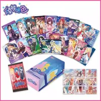 Exceedingly Beautiful Women Goddess Cards Anime Premium Spicy HOLO Booster Thick Exquisite Metal Card Games Toys Gift 2