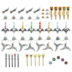 Building Block Phantom Ninja Throw Weapon Sword Djinjago Nadakhan Djinn Blade Snake Serpent Staff Shuriken Toss Throwing Star