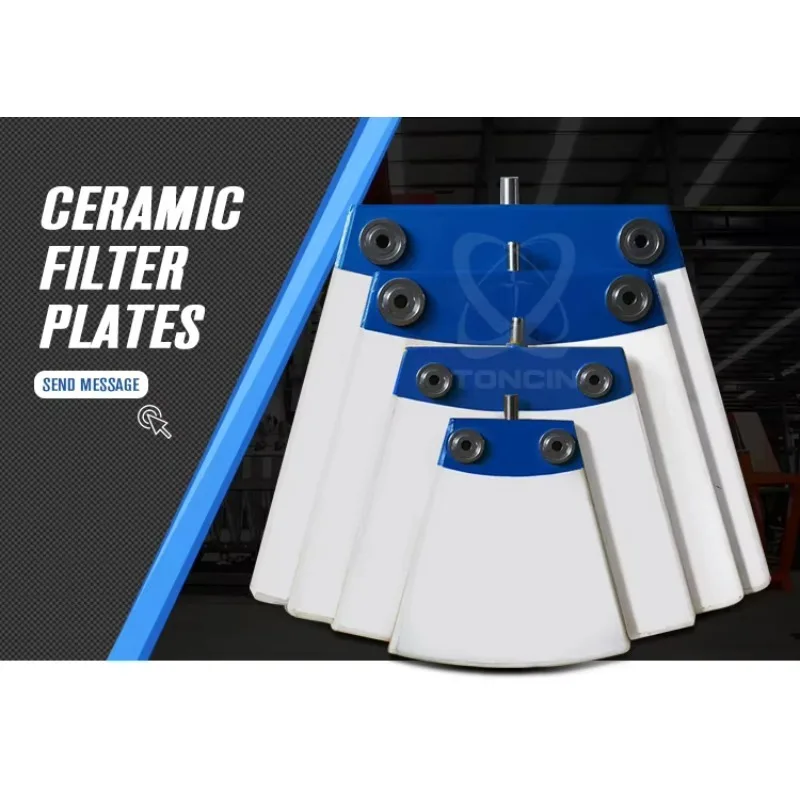 Piastra filtrante per aspirapolvere in ceramica Piastra per aspirapolvere in ceramica industriale per filtro a tamburo rotante