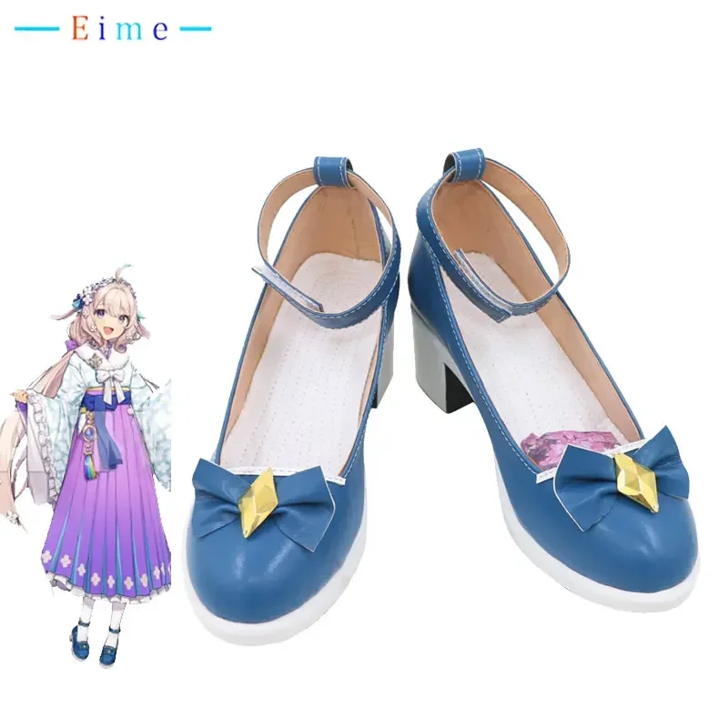 

Enna Alouette, обувь для косплея, карнавальные ботинки на Хэллоуин, VTuber, реквизит для косплея, обувь из искусственной кожи на заказ