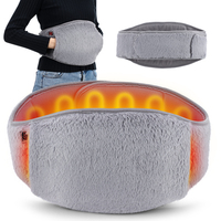 Cold-Proof Uterus Warming Belt Electric Heated Abdomen Waist Warmer Artifact Graphene Heating USB Charging Soft Hand Warming Pad