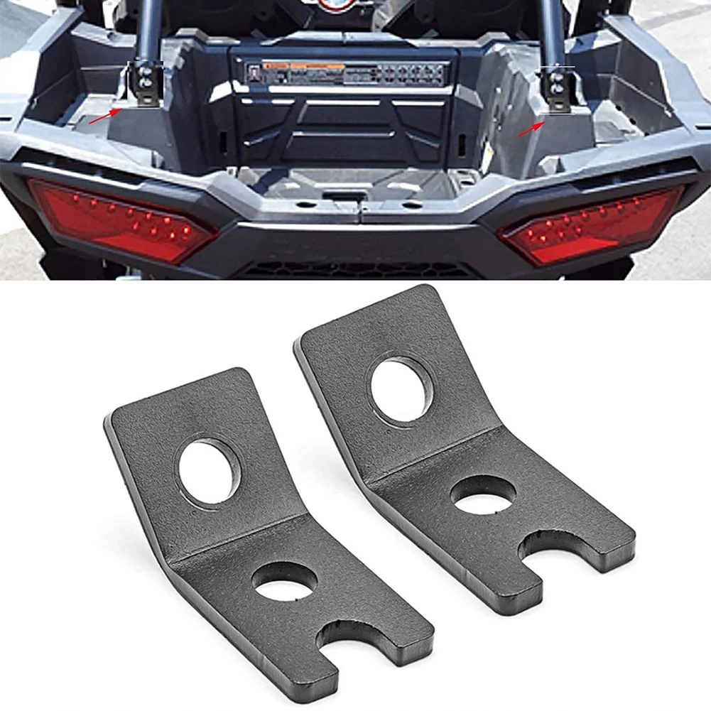 

2Pcs LED Whip Flag Light Pod Mounting Bracket Flag Pole Mount Bracket for Polaris RZR XP 1000 Turbo 900 800 2008-2023