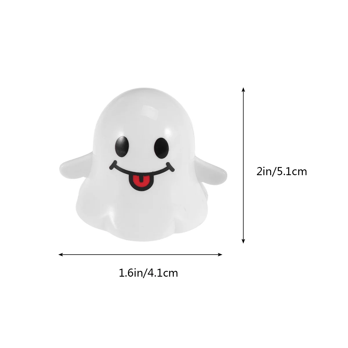 2Pcs Halloween Ghost Wind Up Clockwork Walking Props Fun Horror Theme Party Favors Kids Trick Treat Goodie Bags