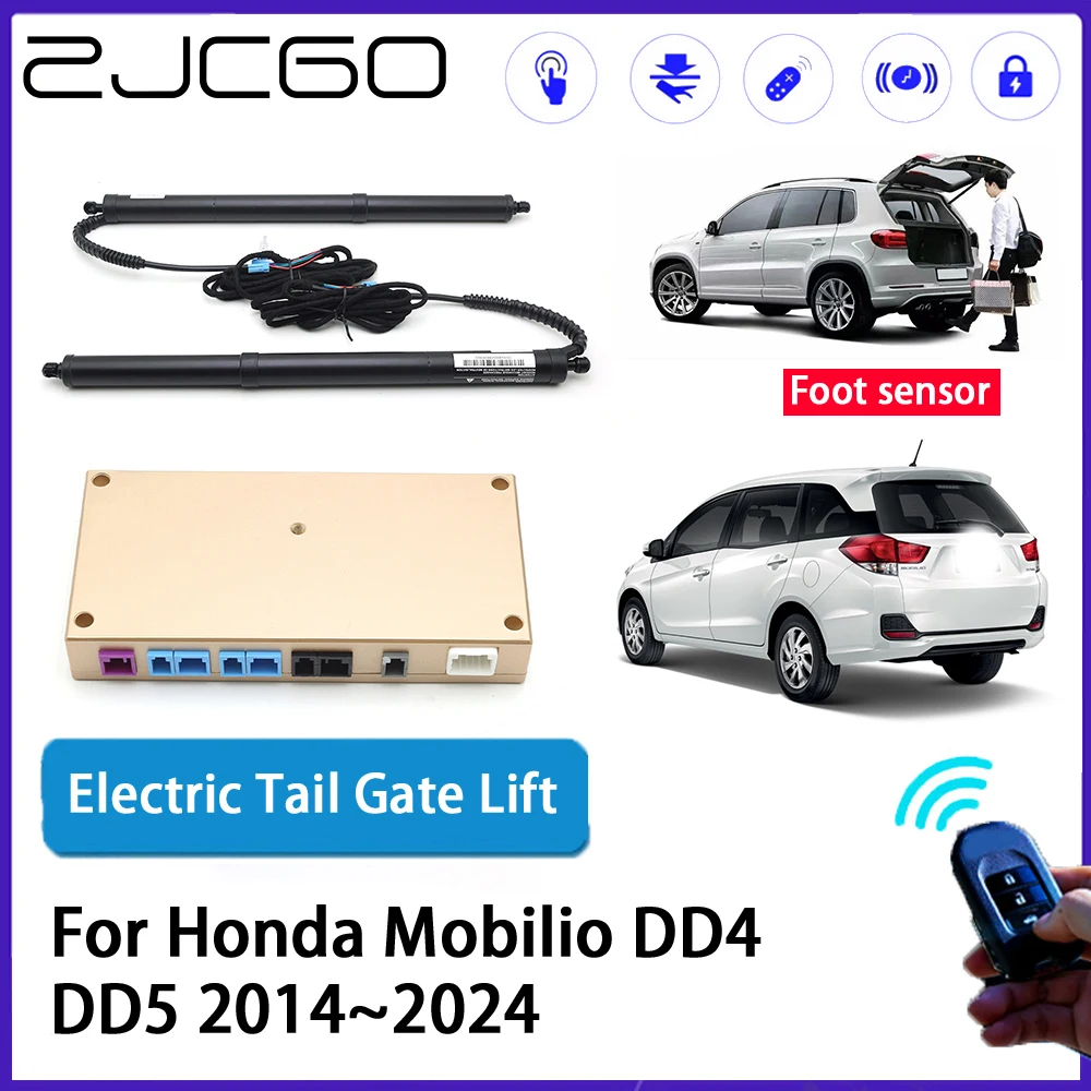 

ZJCGO Car Auto Trunk intelligent Electric Tail Gate Lift Automatic Tailgate Opener for Honda Mobilio DD4 DD5 2014~2024