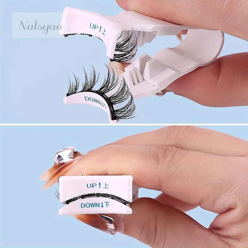 Professional Magnetic Eyelashes Extension Applicator False Eyelashes Tweezer Curler Clip Clamp Makeup 3D Mink Eyelashes Tweezer