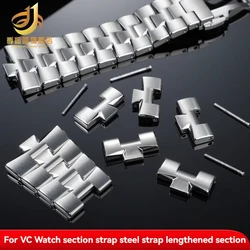 For Vacheron Constantin VC Watch Stainless Steel Strap Section 4500V Steel Strap Chain Extension Strap Repair with Tools