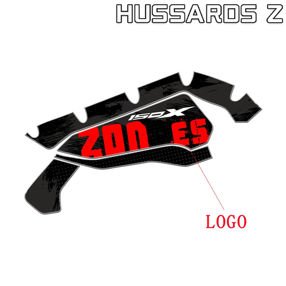Motorcycle Sticker ZT150T-X Air Filter gearbox Pattern Decorative Sticker For ZONTES 125X 150X Zontes ZT 125X 150X 125-x 150-X