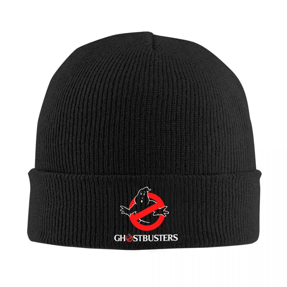 

Ghostbusters 1984 Knitted Bonnet Caps 100% Cotton Fashion Keep Warm Hats
