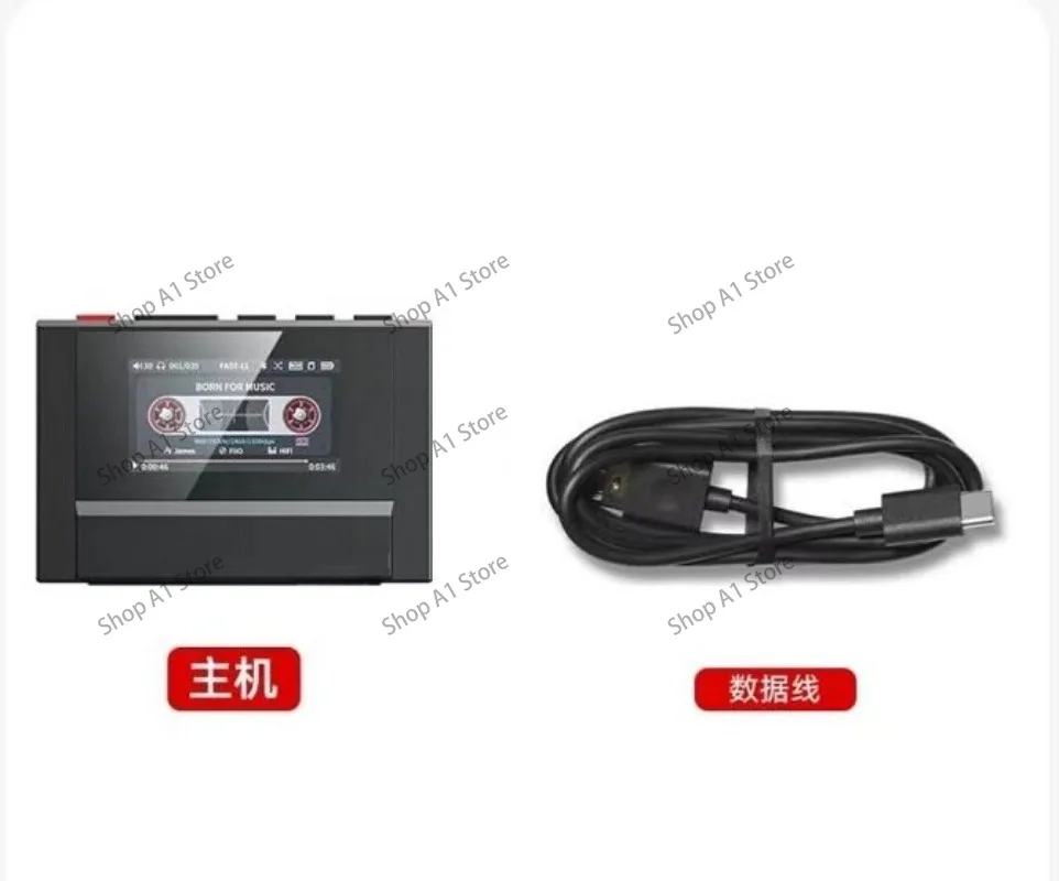 New Fiio Snowsky Echo Mini Wireless Bluetooth Mp3 Mini Walkman 8GB Custom Support Dsd Retro Portable Bluetooth Player Music Gift - view 2