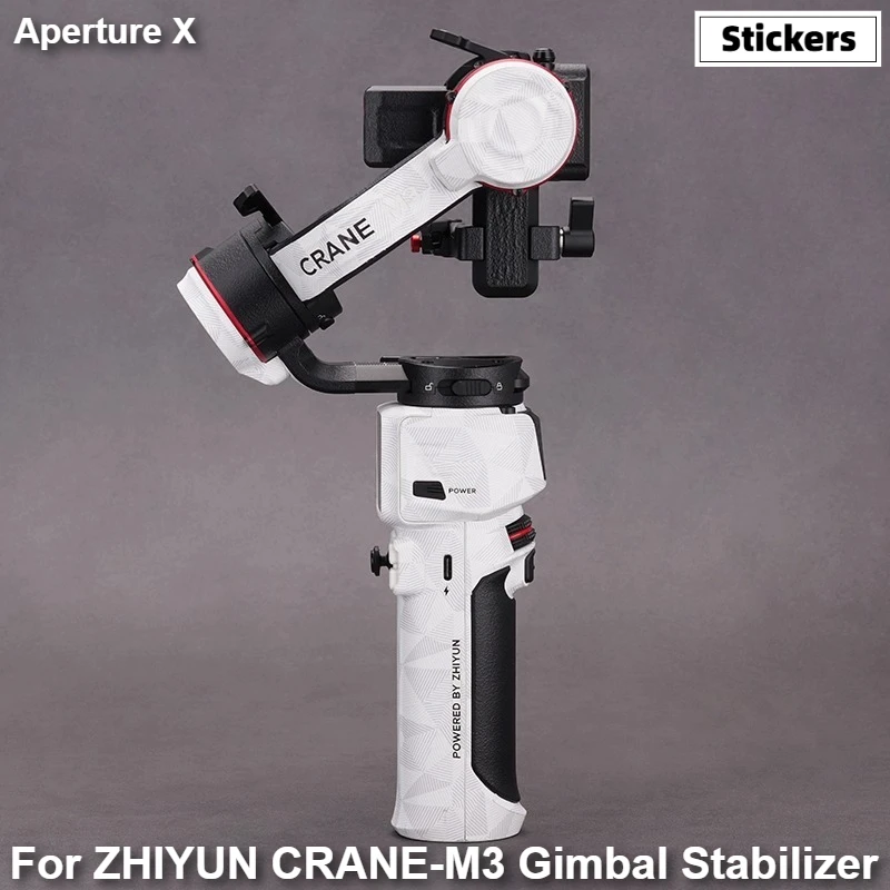 For ZHIYUN CRANE M3 Gimbal Phone Action Cam Handheld Stabilizer Sticker Decal Skin Vinyl Wrap Film Protective Sticker Coat CRANE