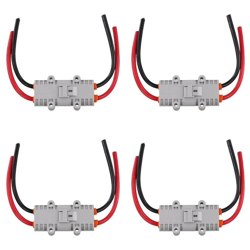 ABRU-4X 50A Male Female Connector High Current Waterproof Parking Air Conditioning Power Plug 10Square Docking Connector