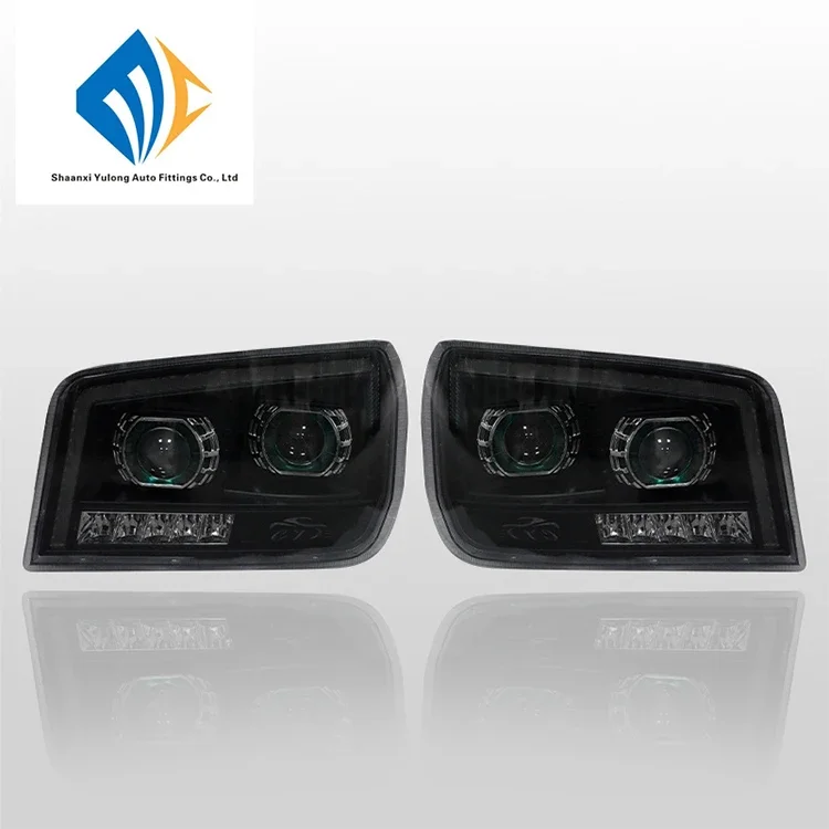 New High Quality SHACMAN H3000 M3000 Led Headlights Lens Daytime nighttime Running Lights Car Accessories