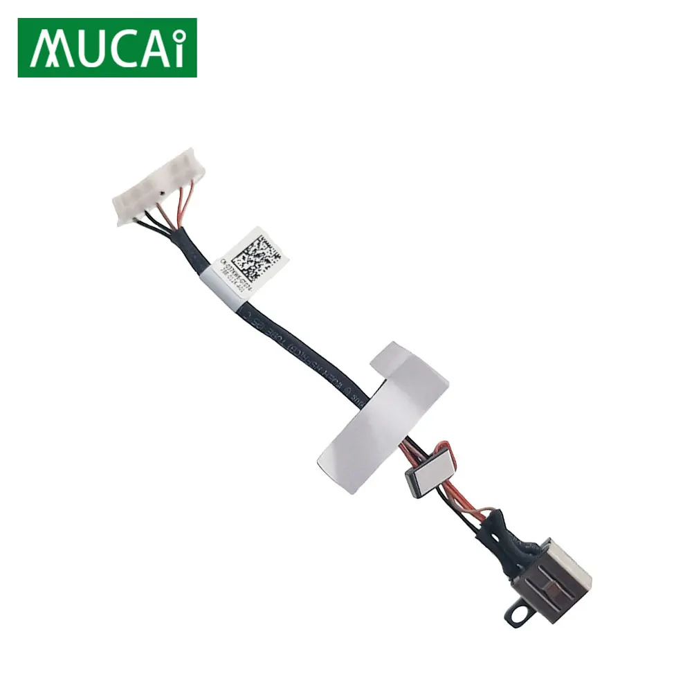 DC Power Jack with cable For Dell Inspiron 17 5000 5755 5758 5759 laptop DC-IN Flex Cable DC30100VX00 037KW6