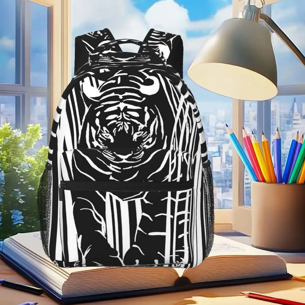 Banksy Street Graffiti Artist Creative Backpack Student Boys Girls BookBag Kids School Bag Laptop Shoulder Bags for Men Women