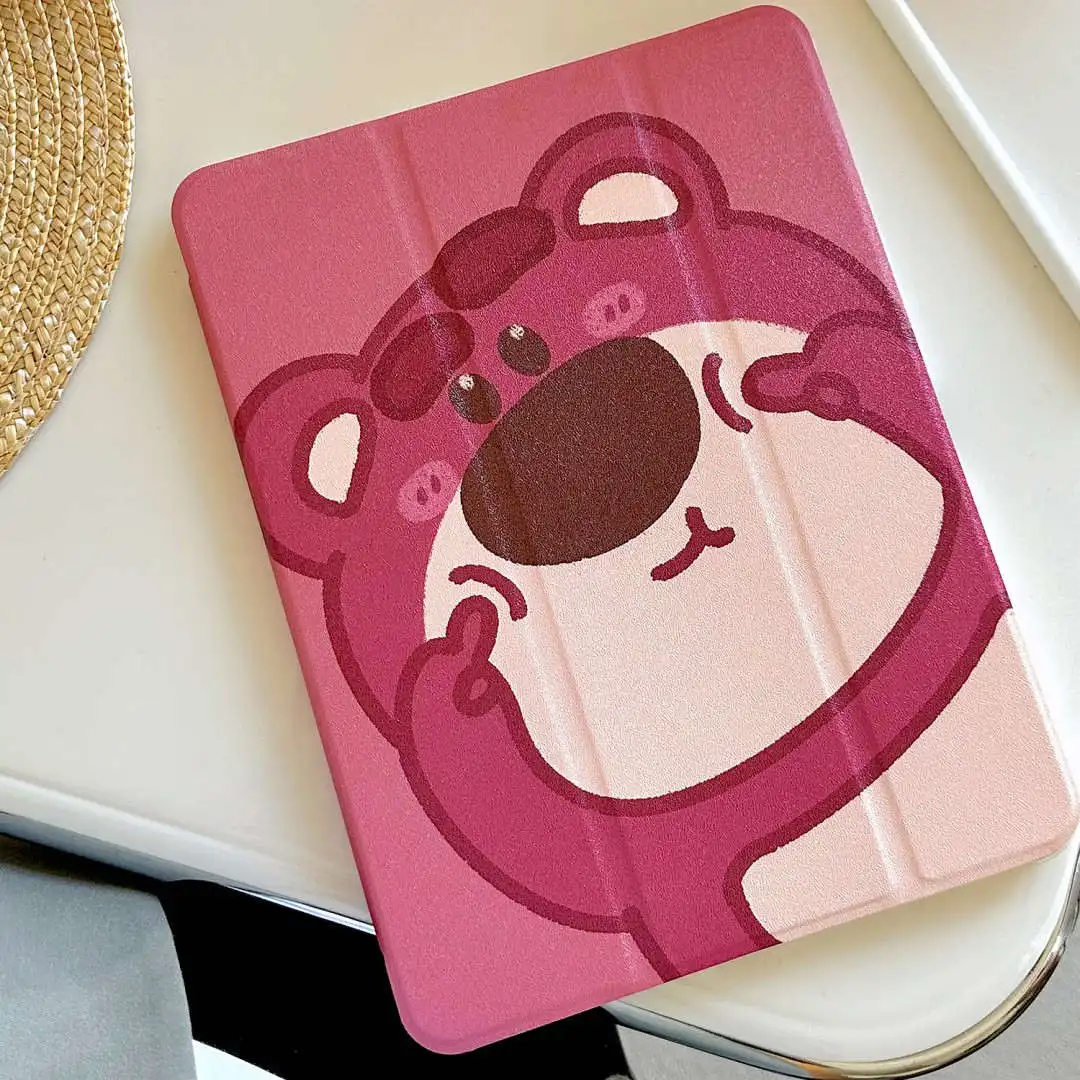 Lotso Case for New iPad 10.2 Pro 11 9.7 Mini 6 5 10.5 Air3 Smart Cover with Pencil Holder for iPad 10th 9th 8th 7th Generation