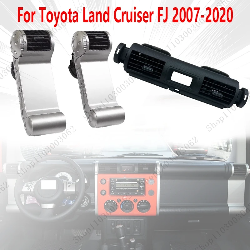 

Car Mddle Air Conditioner Air Outlet Left And Right Vents For Toyota Land Cruiser FJ 2007-2020 355680-5050 355644-5080