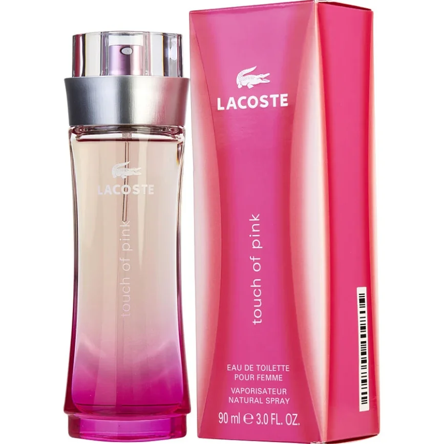 

Lacoste Touch Of Pink Eau De Toilette Spray 90 мл Цветочные и фруктовые заметки с оригинальным и стойким ароматом