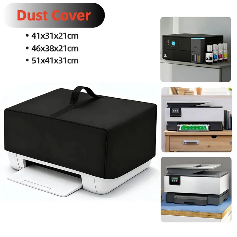 Suitable For Hp/Canon/Brother Wireless Printer Dust Cover Printer Universal Protective Sleeve 51*31*41CM/41*31*21CM/46*38*21CM