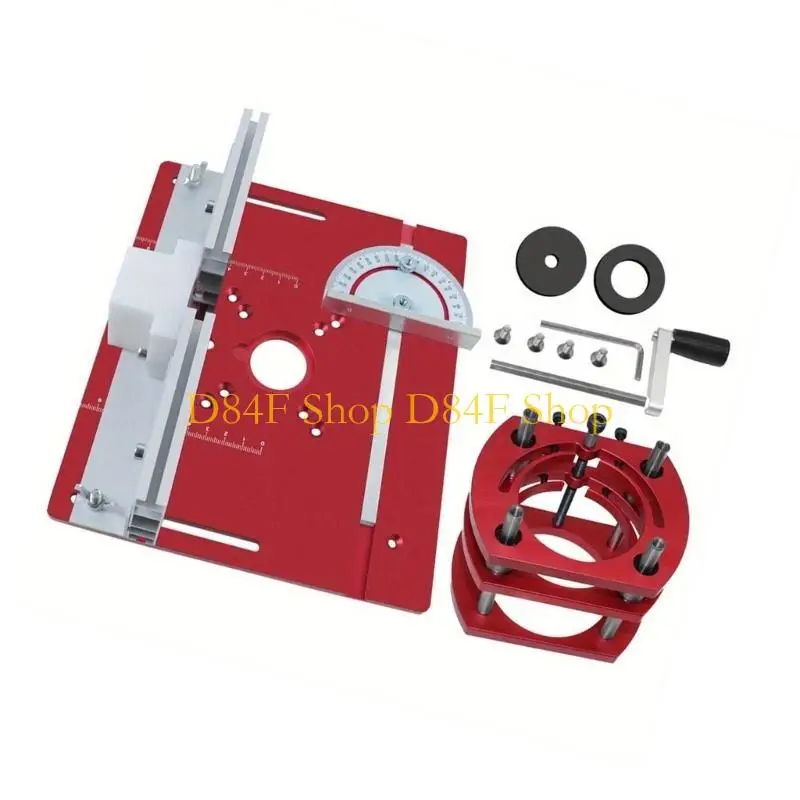 D84F Router Lift and Woodworking Router Table Insert Plate Lift Base Woodworking Engraving Base Tool for Woodworkers