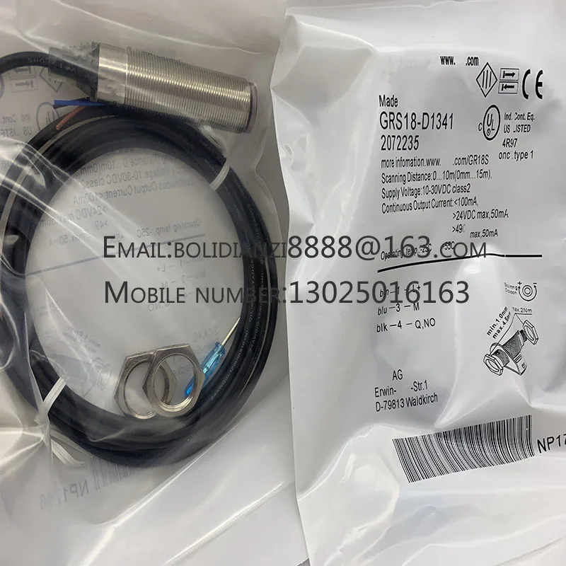 Nieuwe naderingsschakelaarsensor 1066572   GRS18-D1341 Op voorraad