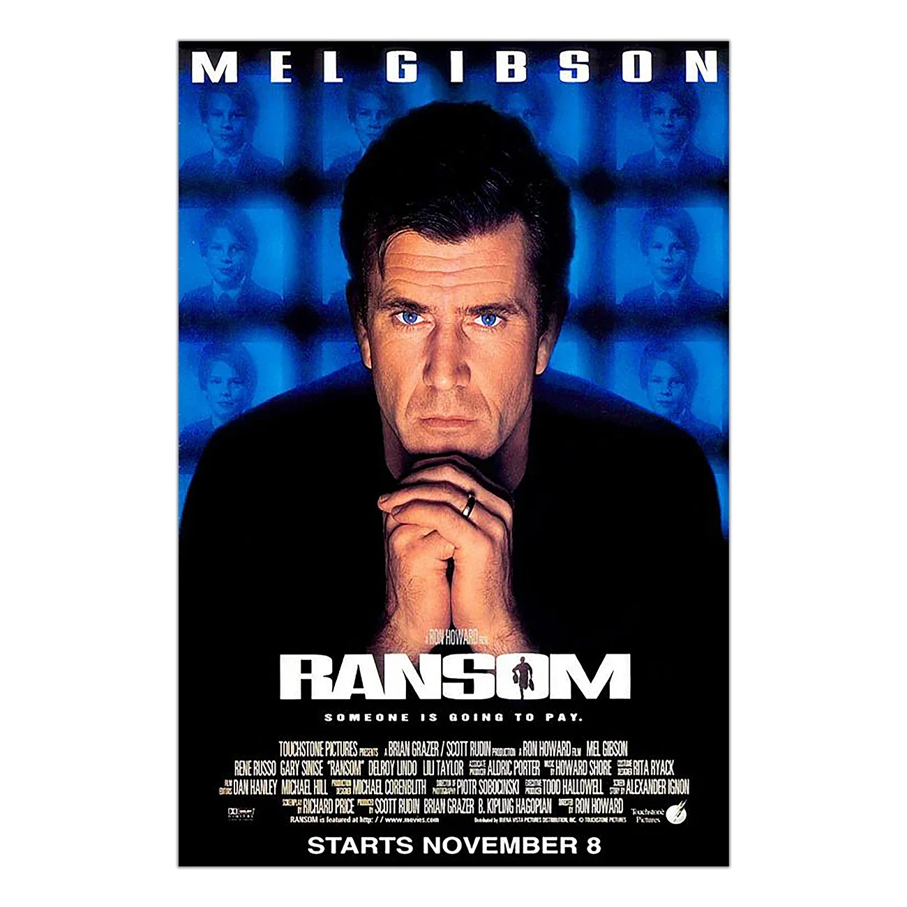 WM3339 Ransom Classic Movie HD Silk Fabric Poster Art Decor Indoor Painting Gift