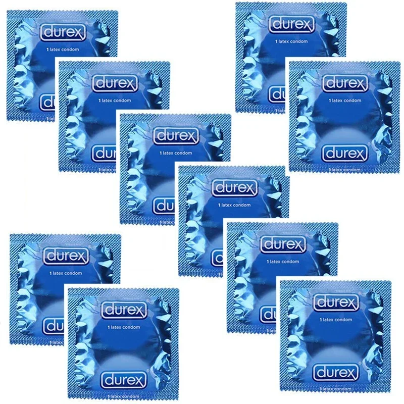 Durex Dotted Delay Condom 10Pcs Extra Time Intimate Product Long-lasting Ultra Thin Latex Penis Sleeve for Men Contraception