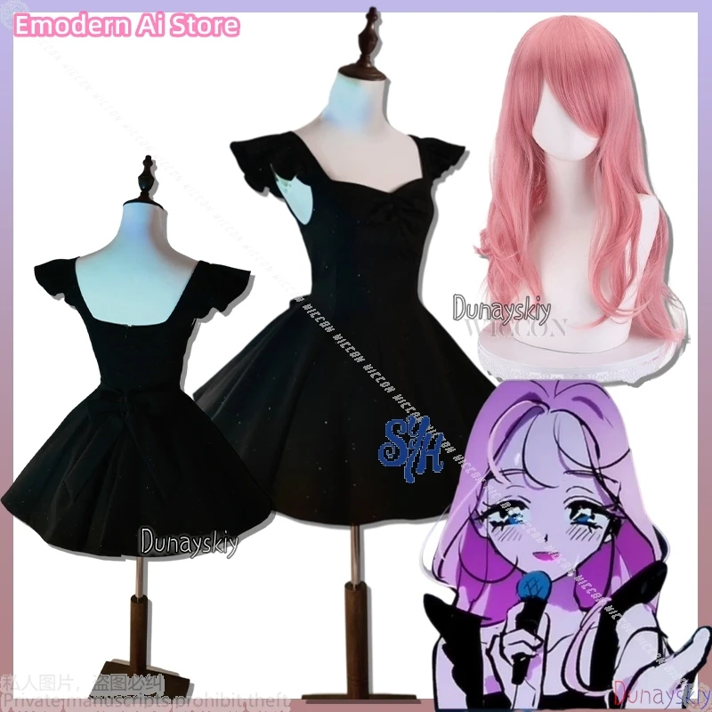 

Mizi Косплей ALIEN STAGE Аниме Новый органов로윈 의상 Маленькое черное платье Бальная форма для выступлений Мини-юбка Сексуальная Лолита Гот Хэллоуин
