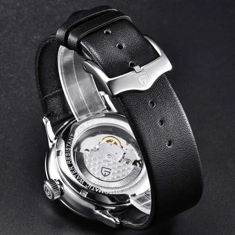 PAGANI DESIGN Новые 2770 Мужские механические наручные часы с сапфировым стеклом 43 мм Автоматические часы Водонепроницаемые часы из нержавеющей стали для мужчин