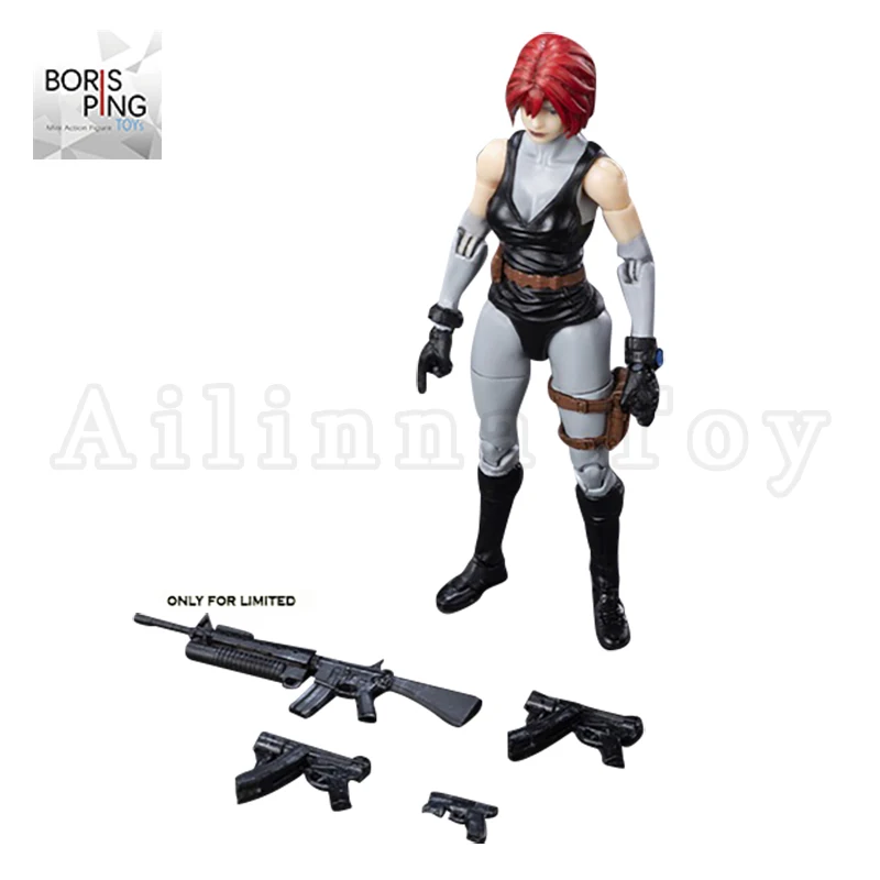 [Pre-Order] Boris Ping Toys AK18-serie 1/18 actiefiguur Wave 2 Agent Wang en Avina (beperkt) actiefiguur anime-model