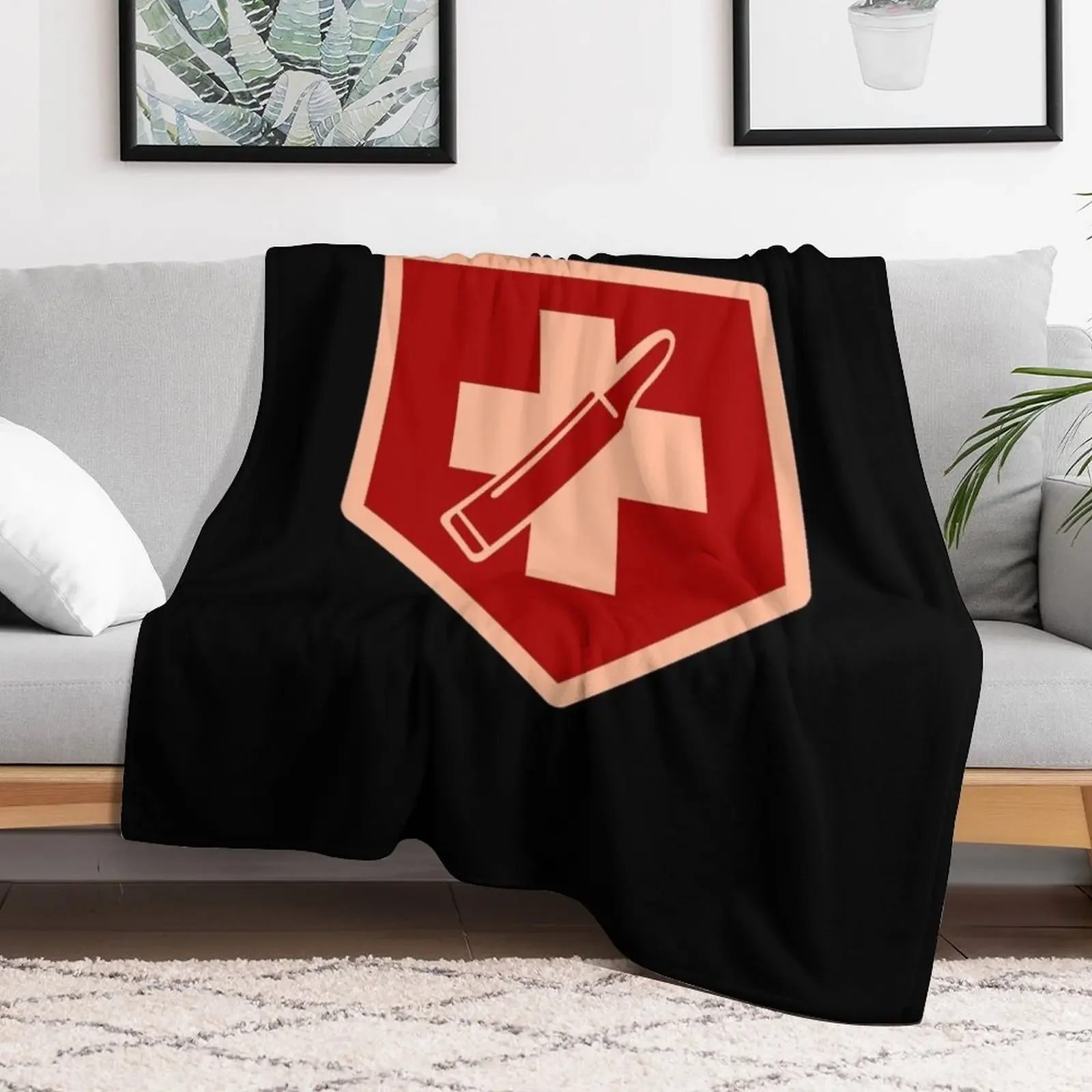 Juggernog Perk Throw Blanket Hairy Blankets Sofas Of Decoration Bed covers Blankets