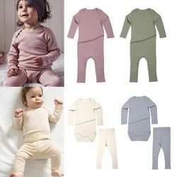 2022 New Sping Brand Design Baby Boys Cute Long Sleeve Romper Jumpsuits Clothes for Infant Newborn Todderl Modal