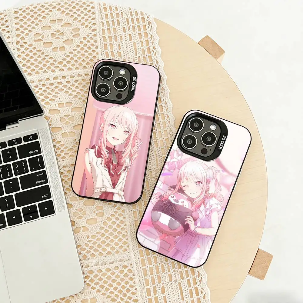 

Tenma Saki Phone Case For iPhone 17,16,15,14,13,12,11 Plus,Pro Max,XS,Colored silver phone case