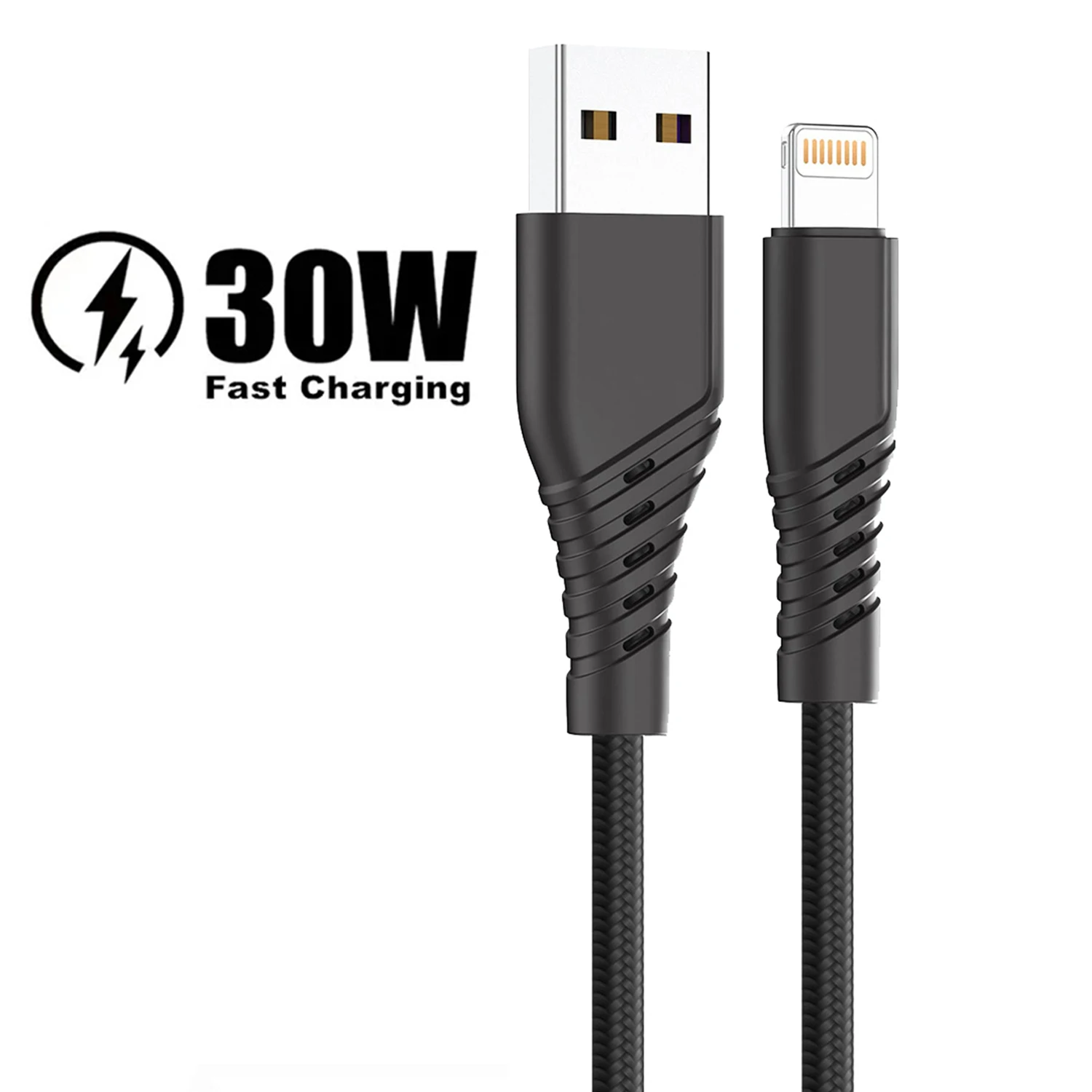 

3A Fast Charging Cord USB Cable For iPhone 11 12 13 14 Pro X XS Max 6 7 8 Plus SE iPad Mobile Phone Charger Data Wire