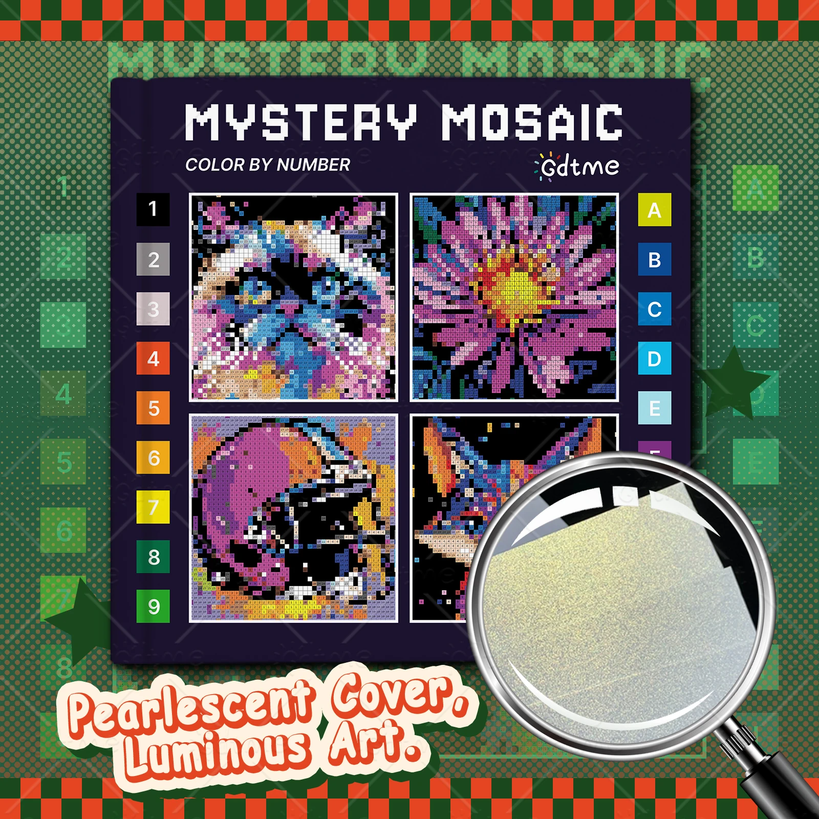 1pc Funny Mystery Mosaics Pixe - đánh giá và giá Photography Book