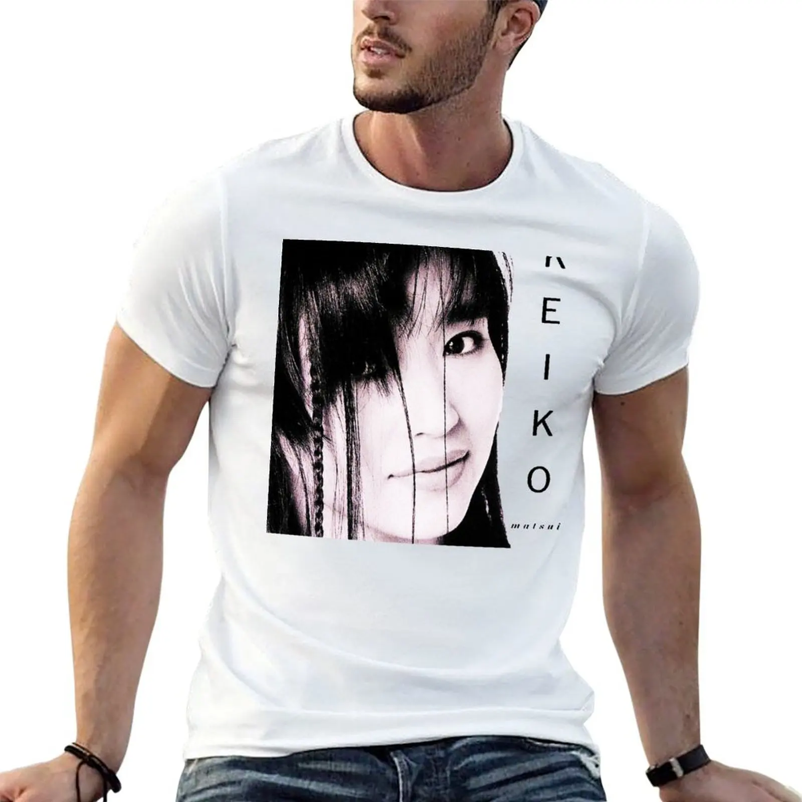 Camiseta KEKO MAMAD MUSICIAN LEGEND, camisetas de anime, camiseta oversize para hombre, camiseta de algodón para hombre