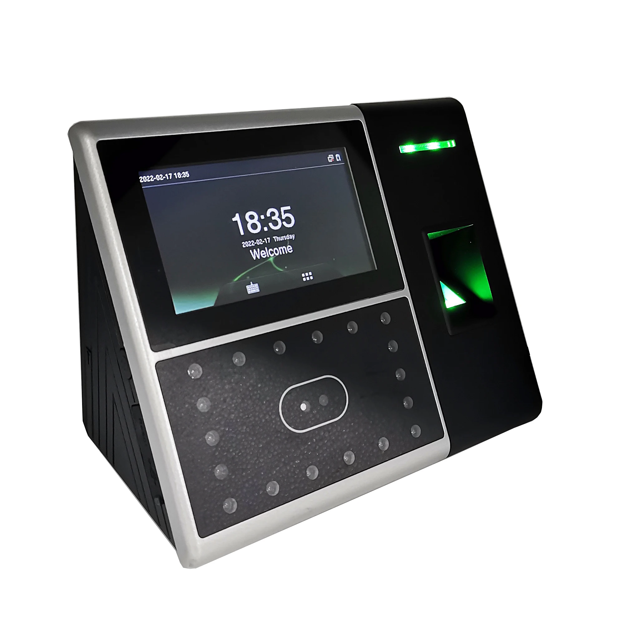 Iface-Reloj de hora biométrico 302 TCP/IP, sistema de asistencia facial, grabación de tiempo, asistencia facial y de huellas dactilares