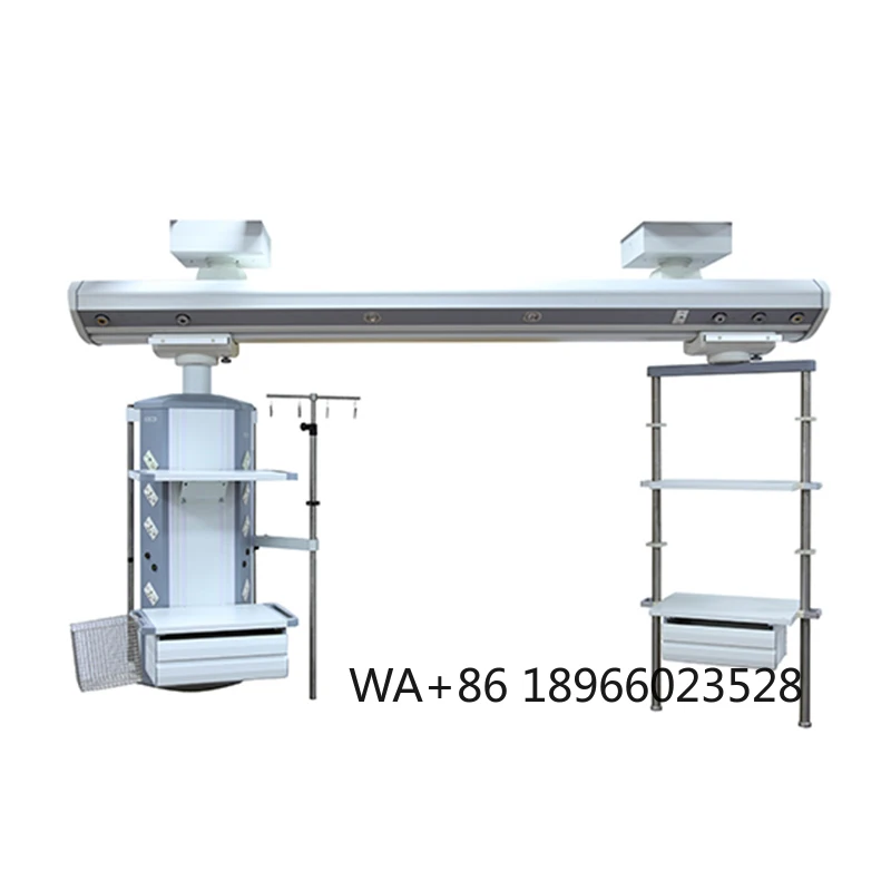 

HFMED Hospital Operating Pendant Medical gas system Combination ICU Room Double Arm Ceiling Bridge for Sale