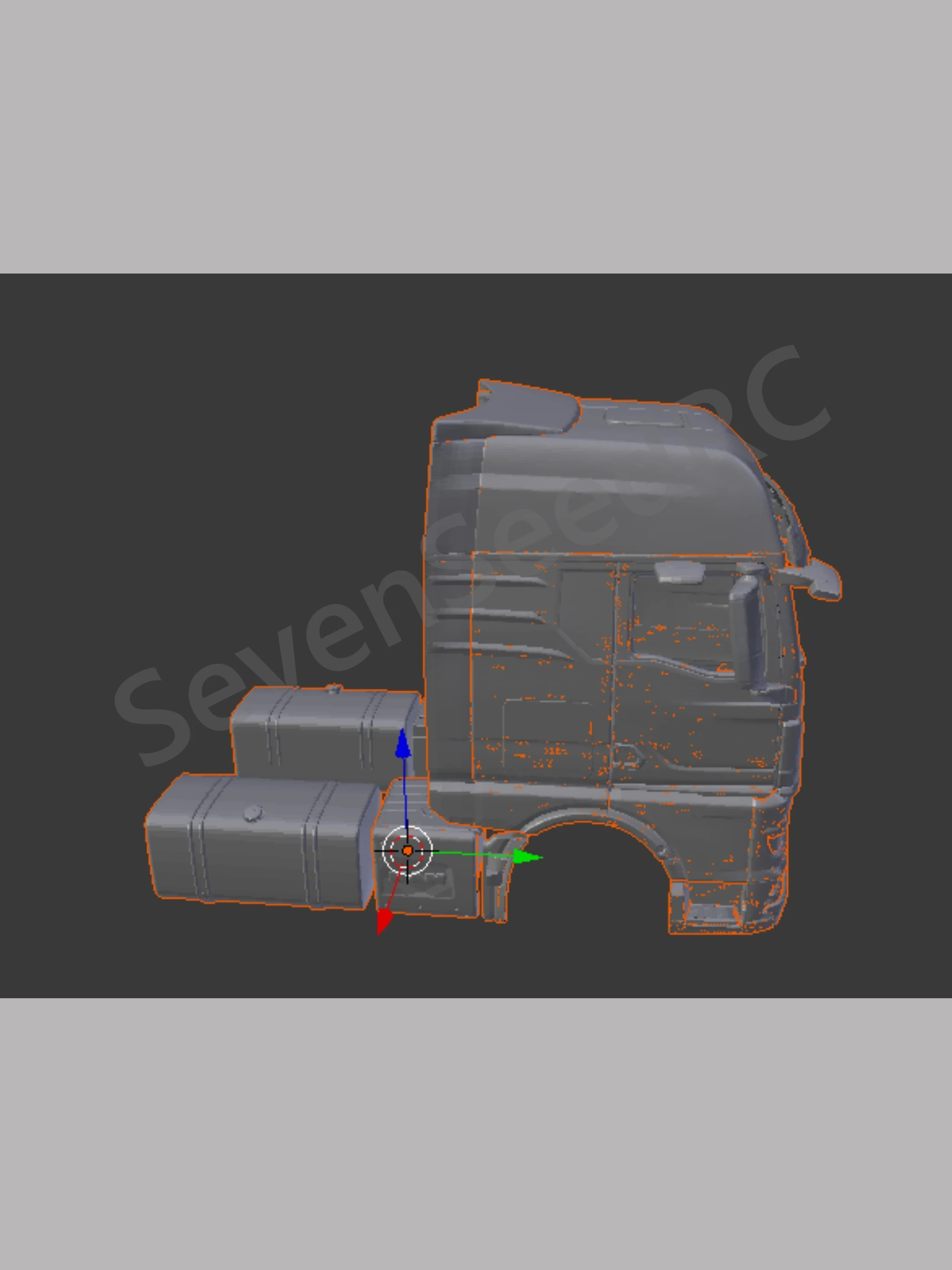 3d print truck cab kit.MAN 2020 1/14 .Suitable For Fmx Static Dot Model JDM-110 Tamiya Lesu Lxy Scaleclub