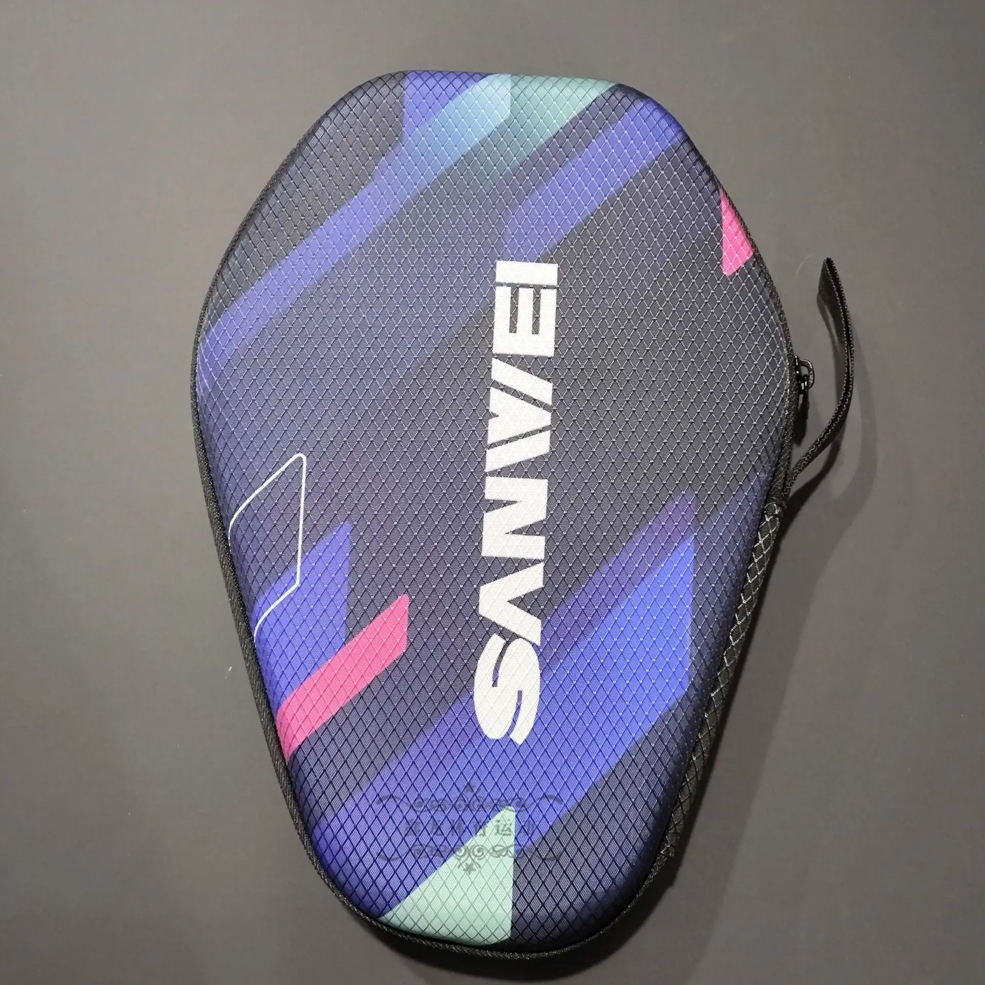 SANWEI Tischtennis Schläger Fall Oxford Tuch Hard Shell Ping Pong Schläger Paddel Abdeckung Lagerung Tasche Langlebige Quadratische Schläger Abdeckungen – Detail 8