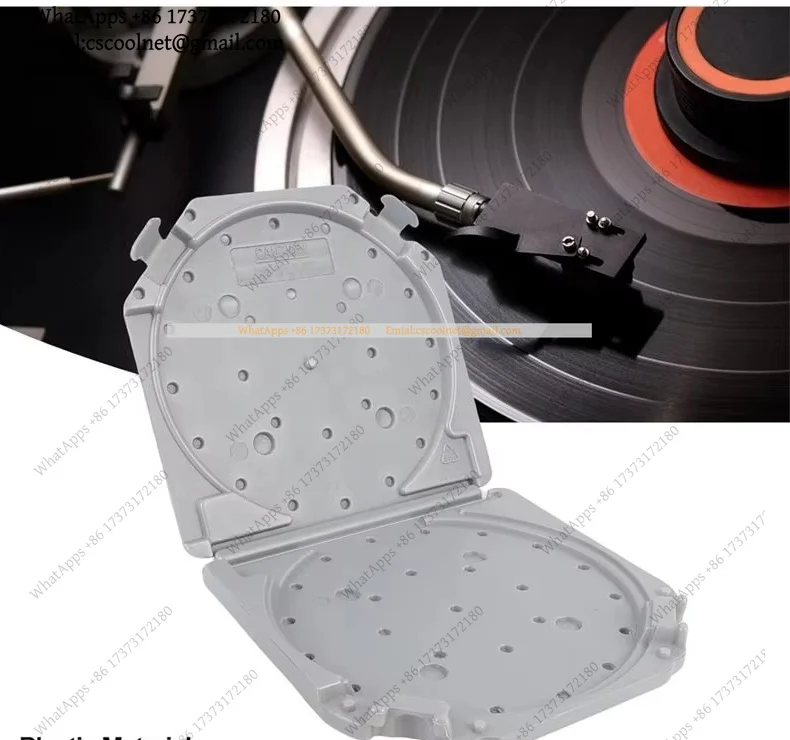 Empty 7-Inch Open Reel Audio Tape Storage Box