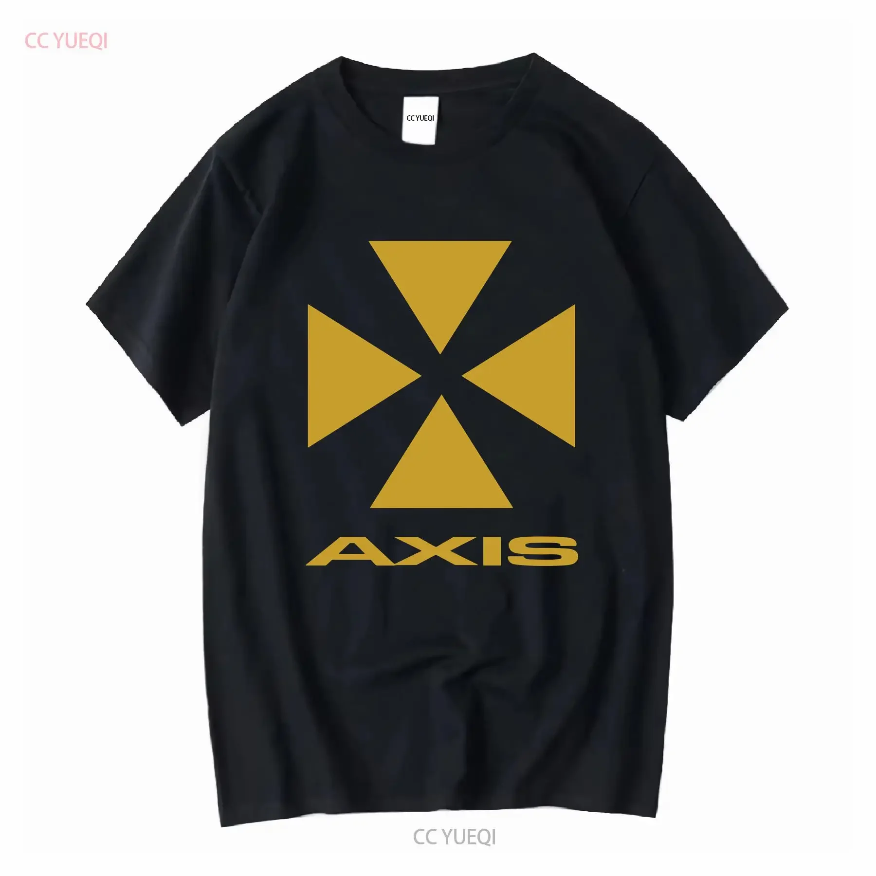 Camiseta de algodón para hombre, Axis Records, música electrónica Techno, estilo vintage, informal, Unisex, elegante, versátil, cómoda