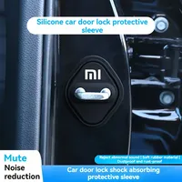 Car Door Silicone Protective Cover Door Lock Silent Anti-collision Shock-absorbing Buffer For Xiaomi SU7 Car Accessories