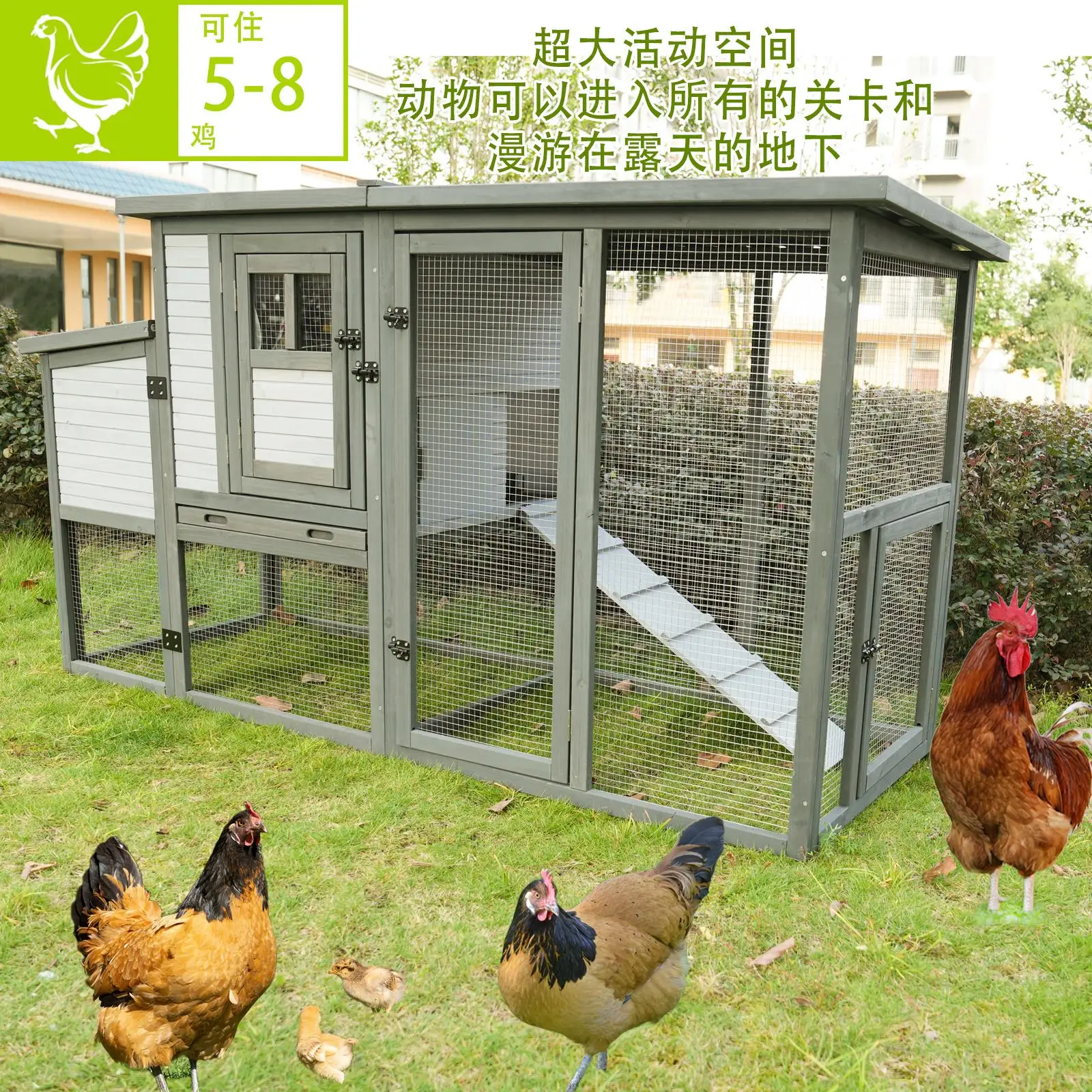 

Outdoor rabbit nest pigeon house chicken chicken rabbit cage rabbit chicken cage hold outdoor large chick