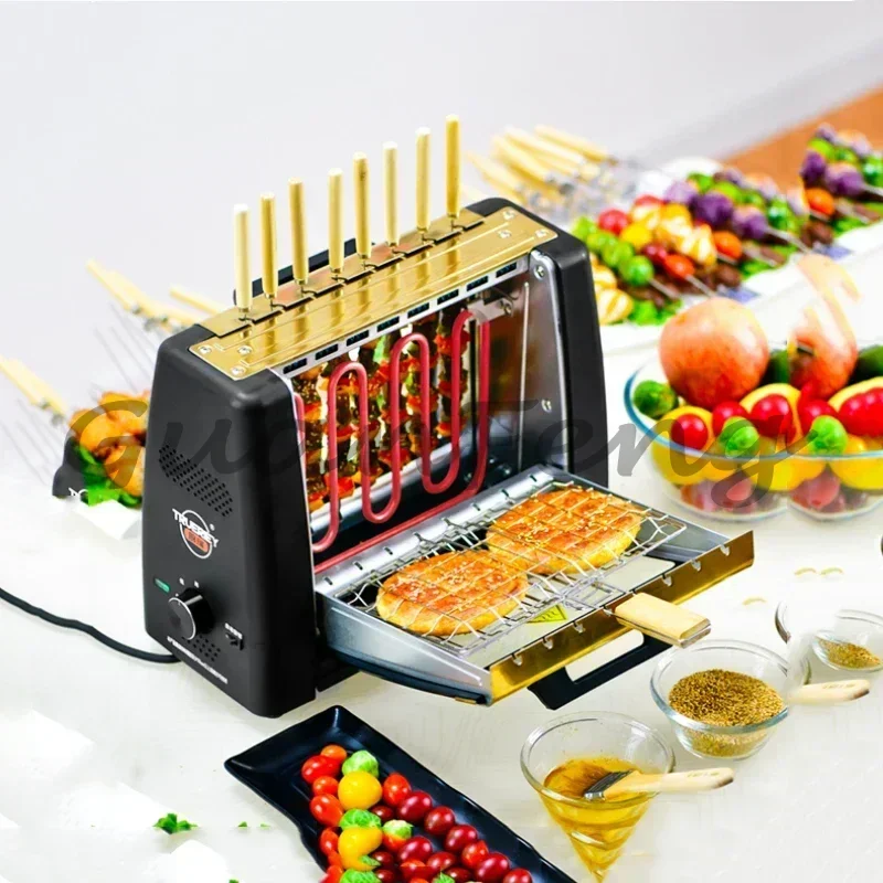 Household 220v smokeless rotating electric grill 220v/1200W grill