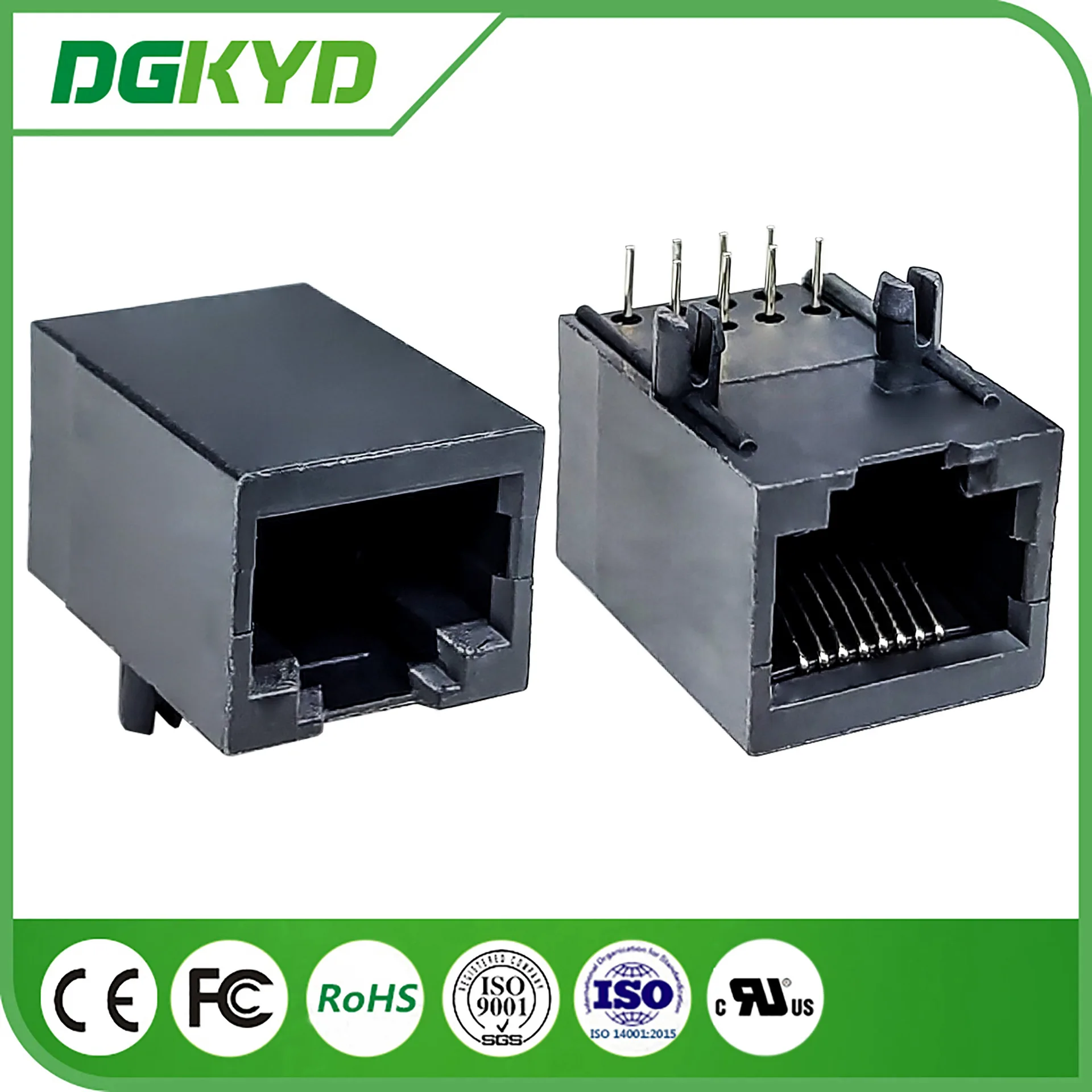 

For RJ45 connector 5921 lamp-free plastic 8P8C pin socket DGKYD59211188IWA1DY1