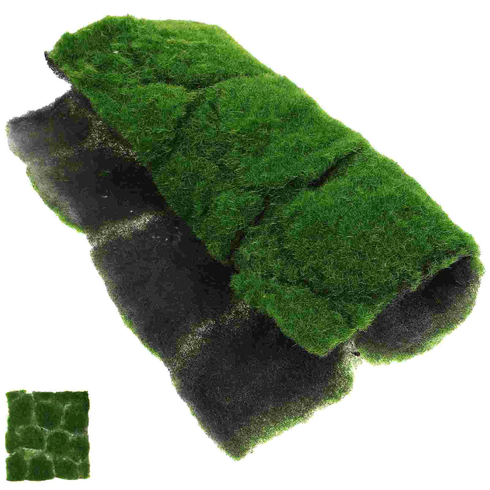 

Simulated Fake Moss Home Accessories Grass Turf Plastic Decor Simulation Green Imitation Artificial Mat DIY